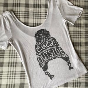 Bethany Anita Cropped Soft Graphic Tee